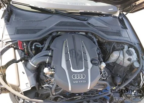 2014 Audi A8 L 4.0T z USA, uszkodzony, nr VIN WAUR2AFD2EN005502